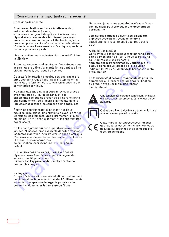 JVC LT-24HD7WU Operating Instructions Manual Download Page 43