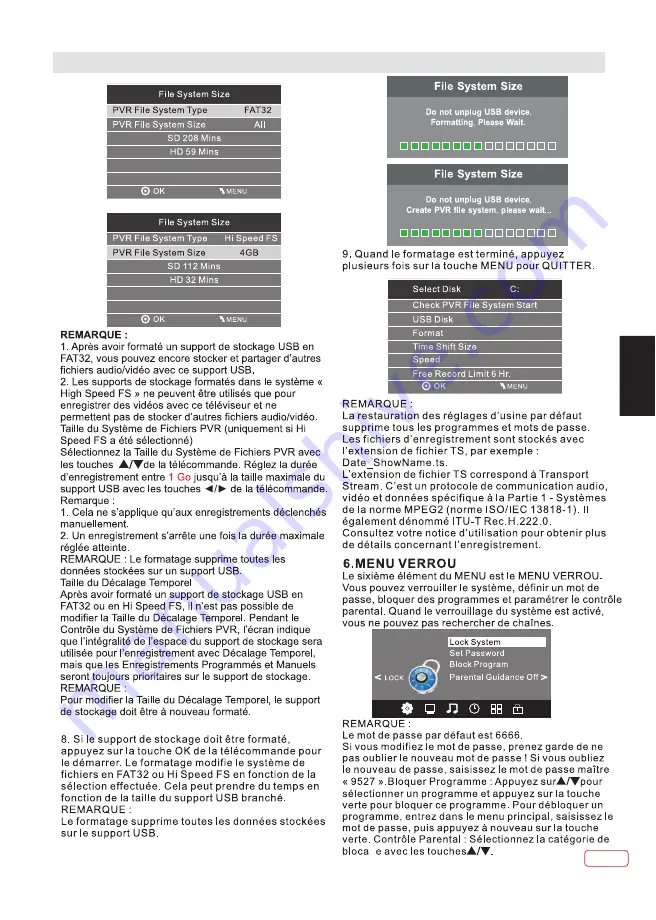 JVC LT-24HD7WU Operating Instructions Manual Download Page 58