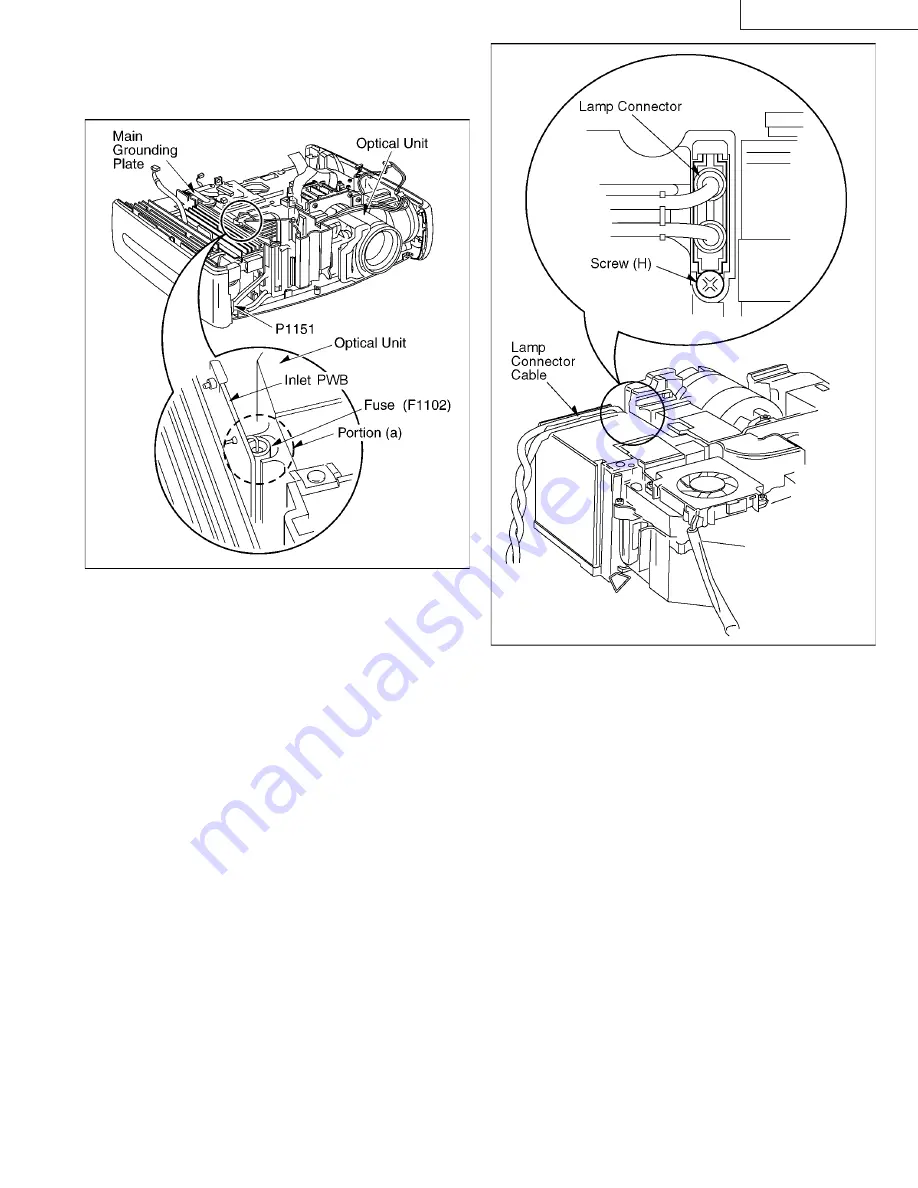 JVC LX-P1010ZE Service Manual Download Page 10