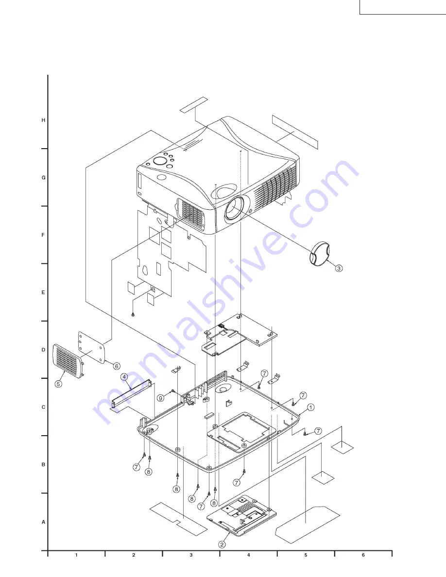 JVC LX-P1010ZE Service Manual Download Page 40