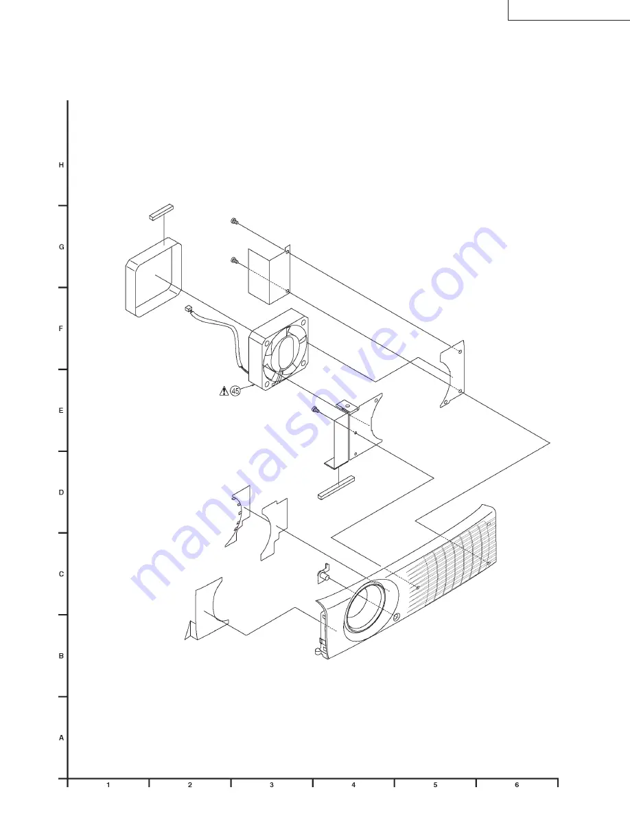 JVC LX-P1010ZE Service Manual Download Page 44