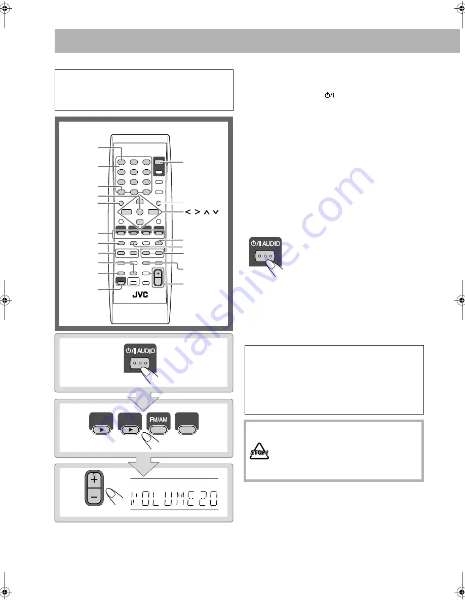 JVC Micro Component System UX-G48 Скачать руководство пользователя страница 10