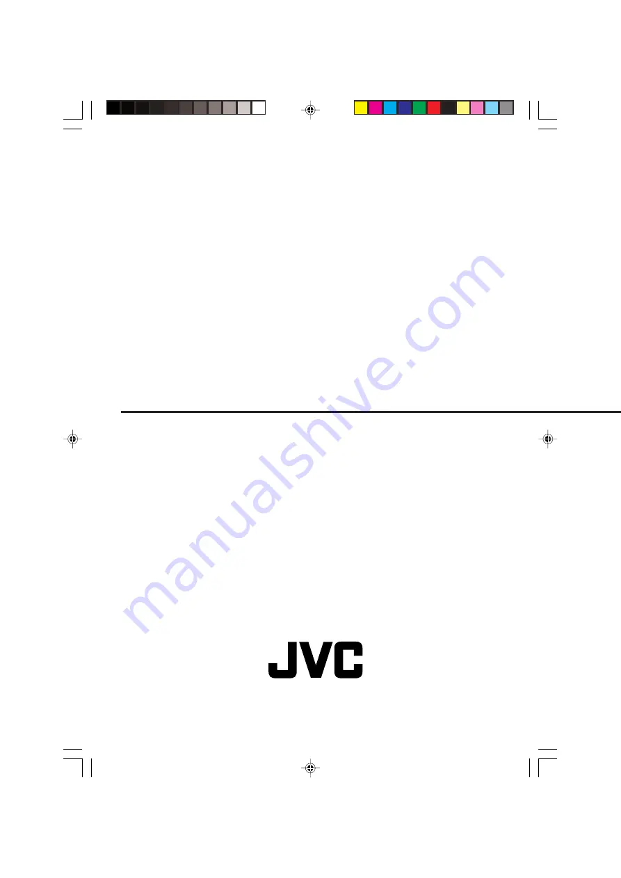 JVC Multi-Format SDI Unit IF-C151HDG Instructions Manual Download Page 8