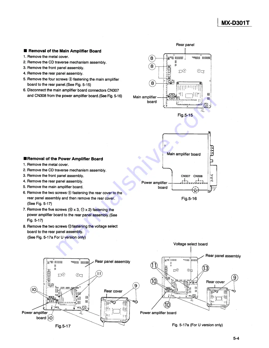 JVC MX-D301T Service Manual Download Page 11