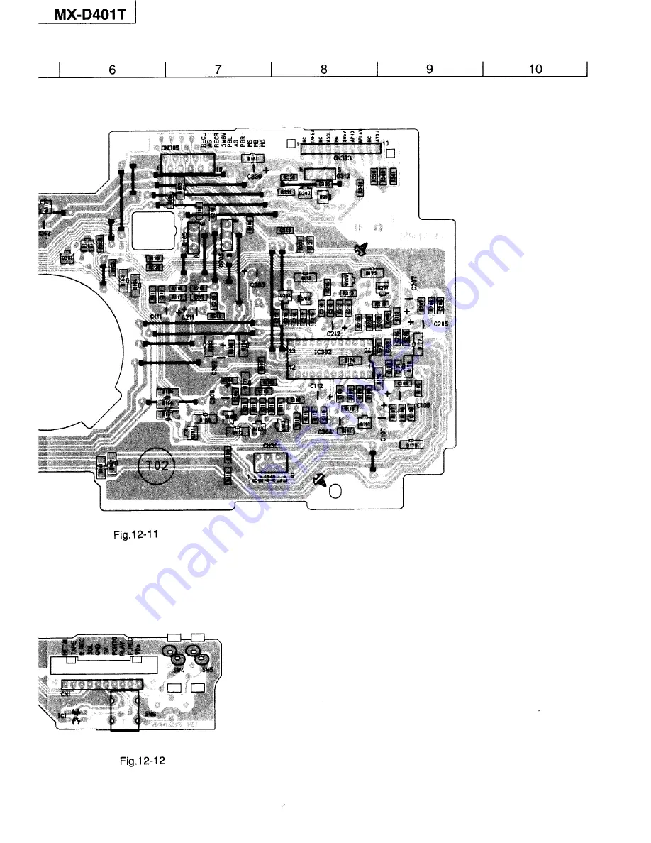 JVC MX-D401T Service Manual Download Page 105