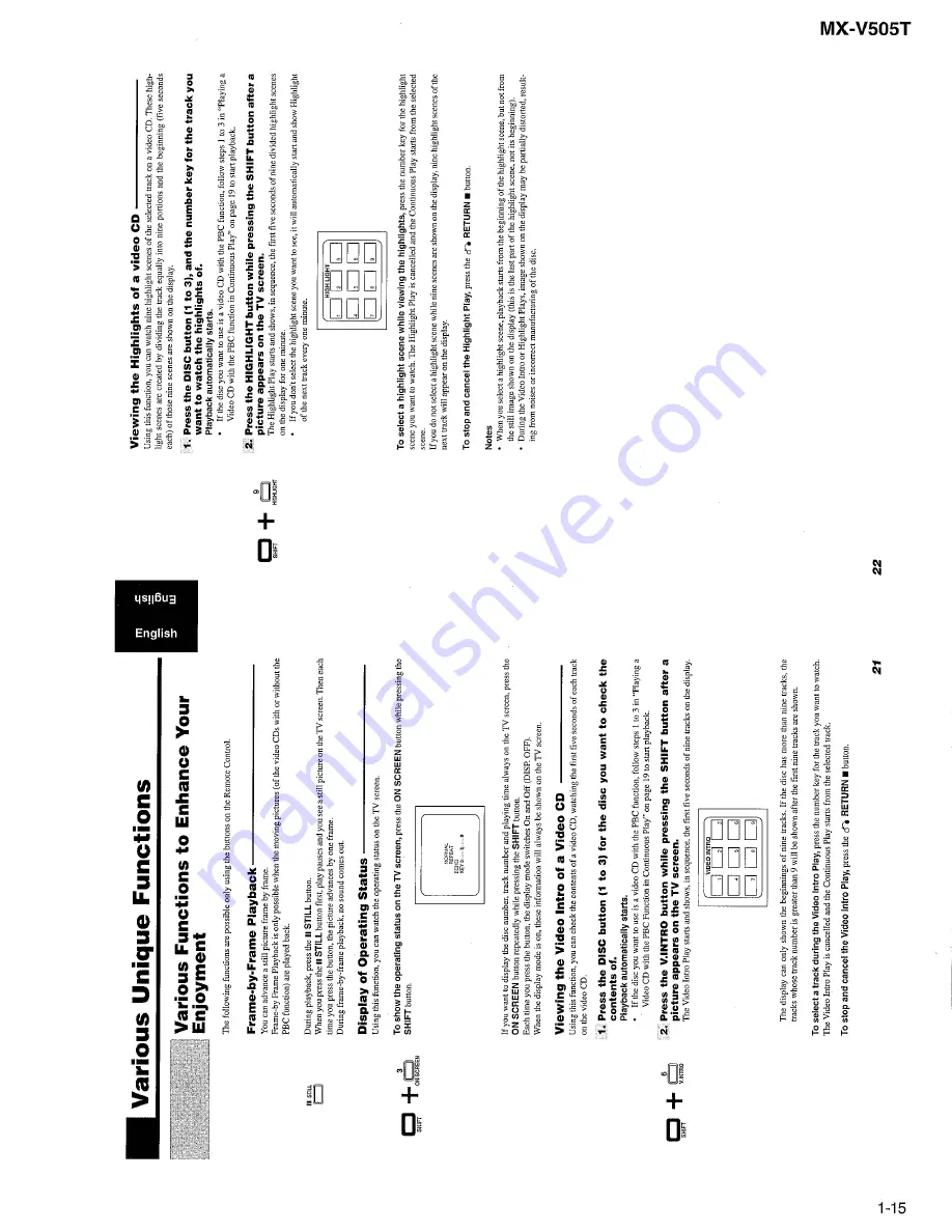 JVC MX-V505T Service Manual Download Page 15