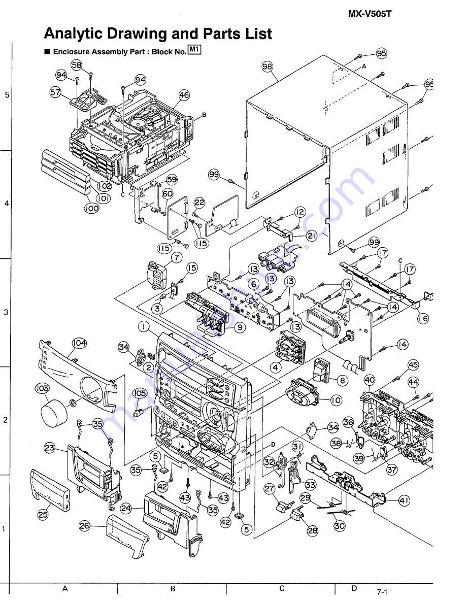 JVC MX-V505T Скачать руководство пользователя страница 62