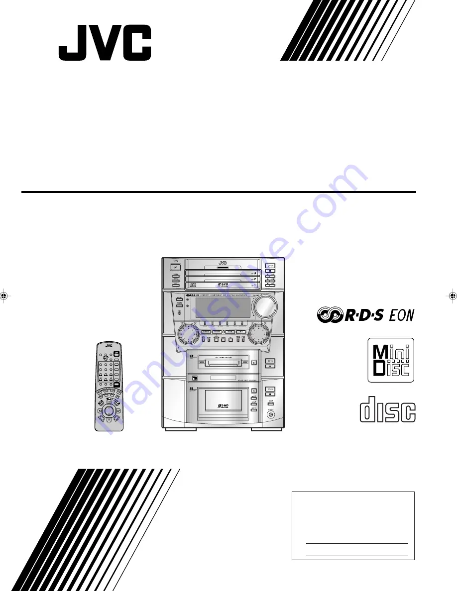 JVC MX-WMD90 Instructions Manual Download Page 1