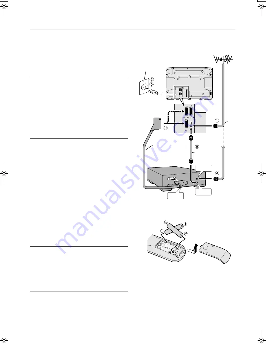 JVC Natural Vision T-V Link AV28CT1EP Instructions Manual Download Page 3