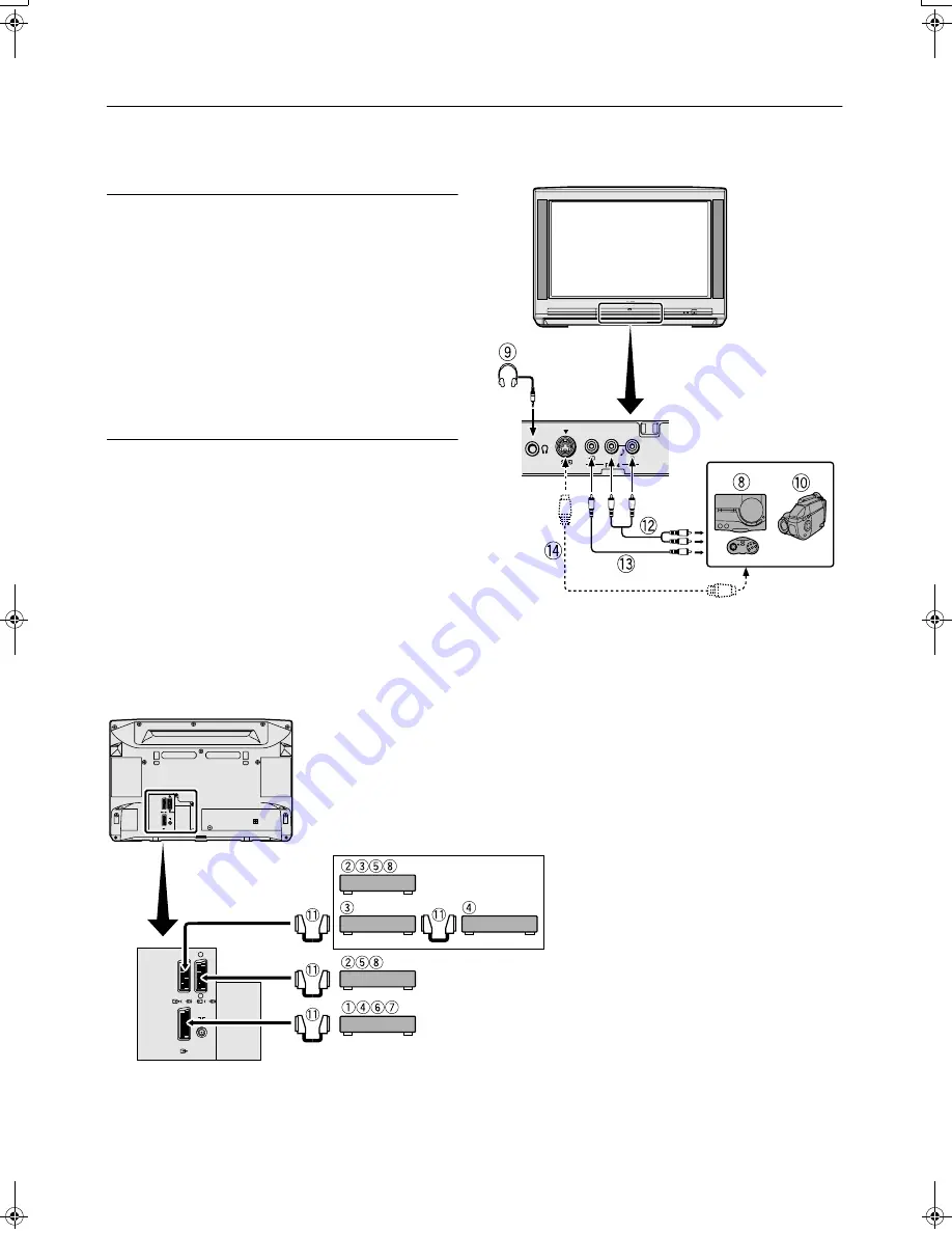 JVC Natural Vision T-V Link AV28CT1EP Instructions Manual Download Page 175