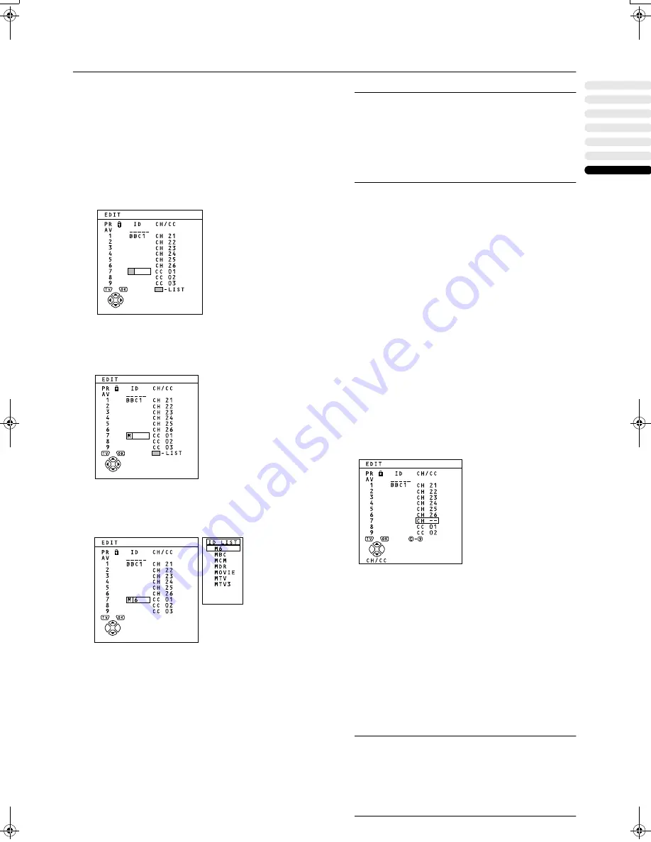 JVC Natural Vision T-V Link AV28CT1EP Скачать руководство пользователя страница 242