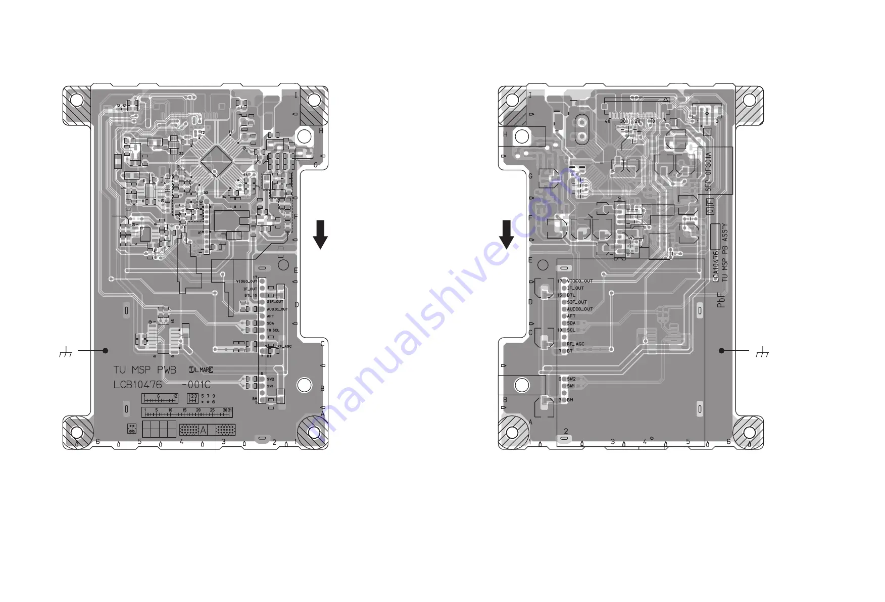 JVC PD-Z35DV4 Service Manual Download Page 203