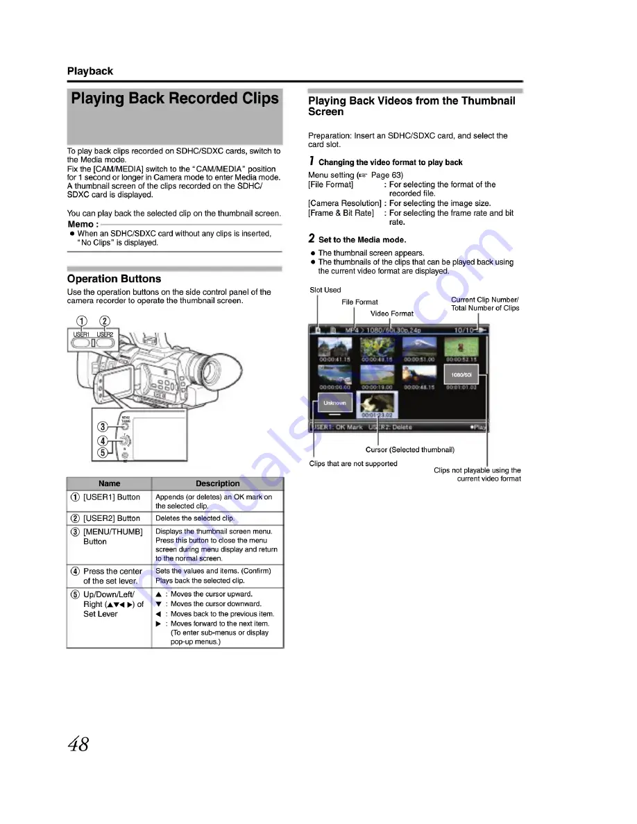 JVC ProHD GY-HM150E Instruction Manual Download Page 52