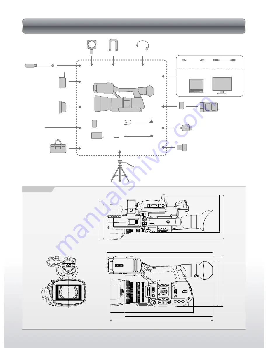 JVC ProHD GY-HM650 Quick Manual Download Page 11