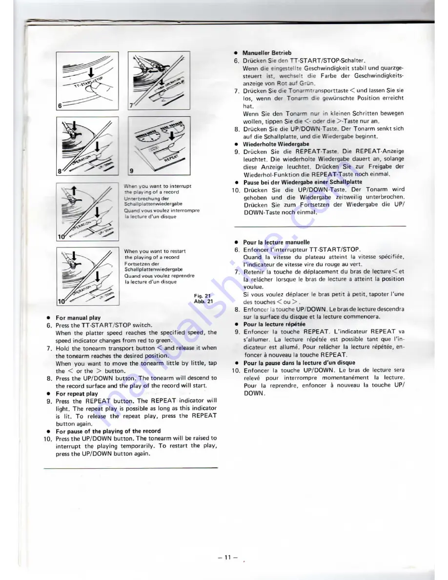 JVC QL-Y55F Скачать руководство пользователя страница 14