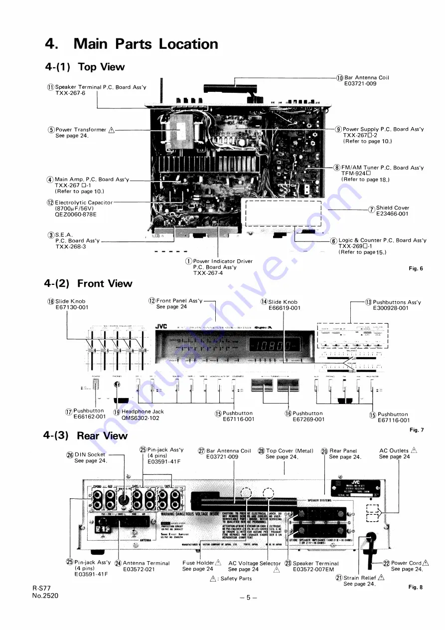 JVC R-S77 Скачать руководство пользователя страница 6