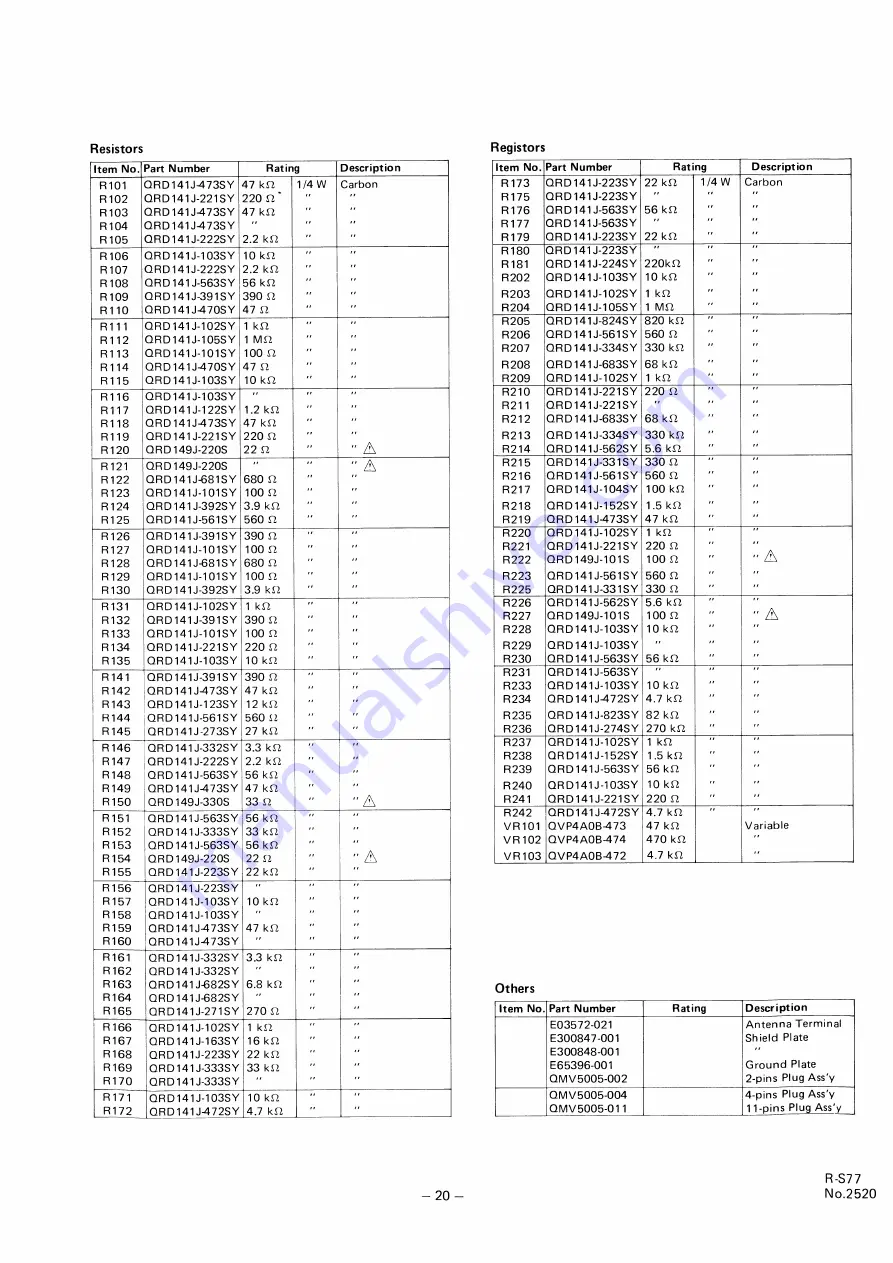 JVC R-S77 Service Manual Download Page 21