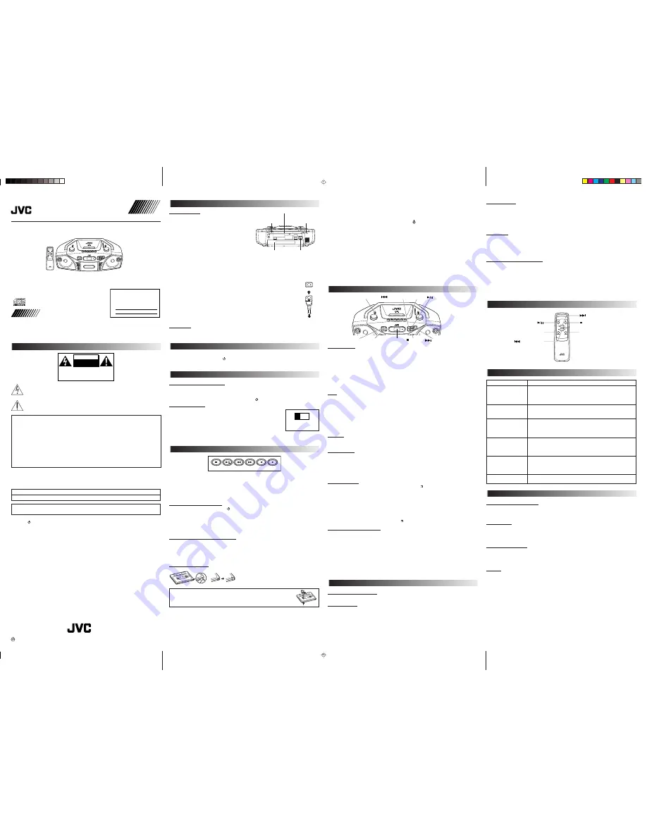 JVC RC-EZ35SC Instructions Download Page 4