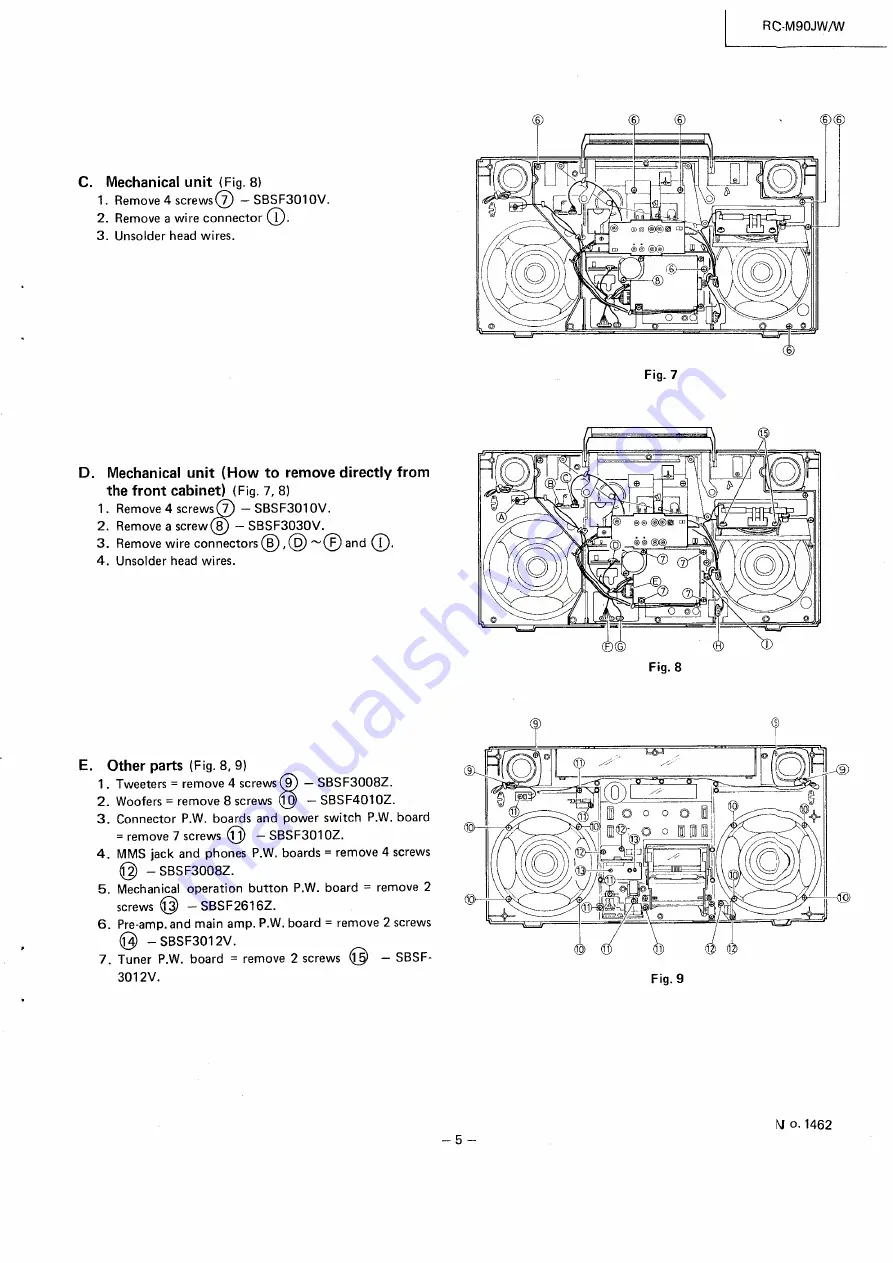 JVC RC-M90JW Service Manual Download Page 5