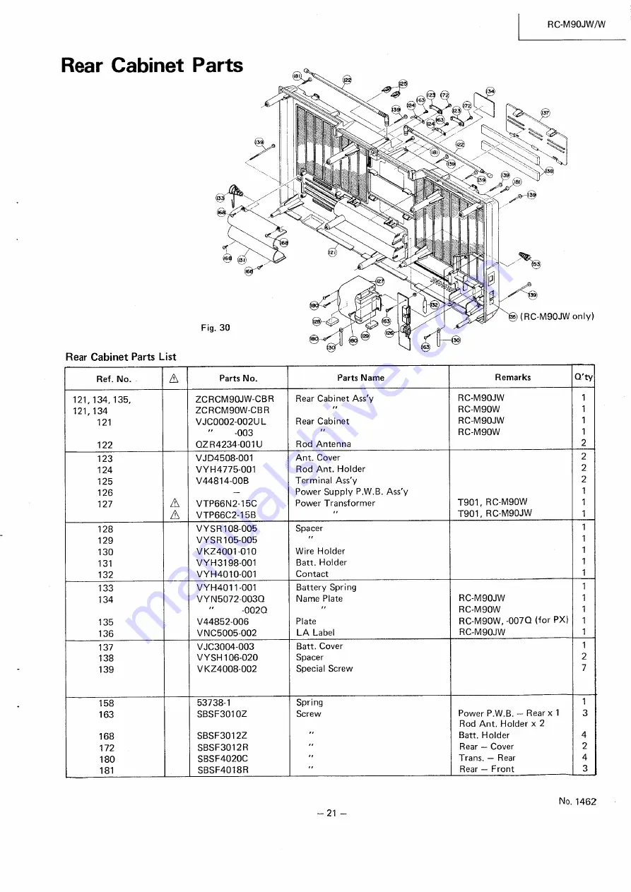 JVC RC-M90JW Service Manual Download Page 21