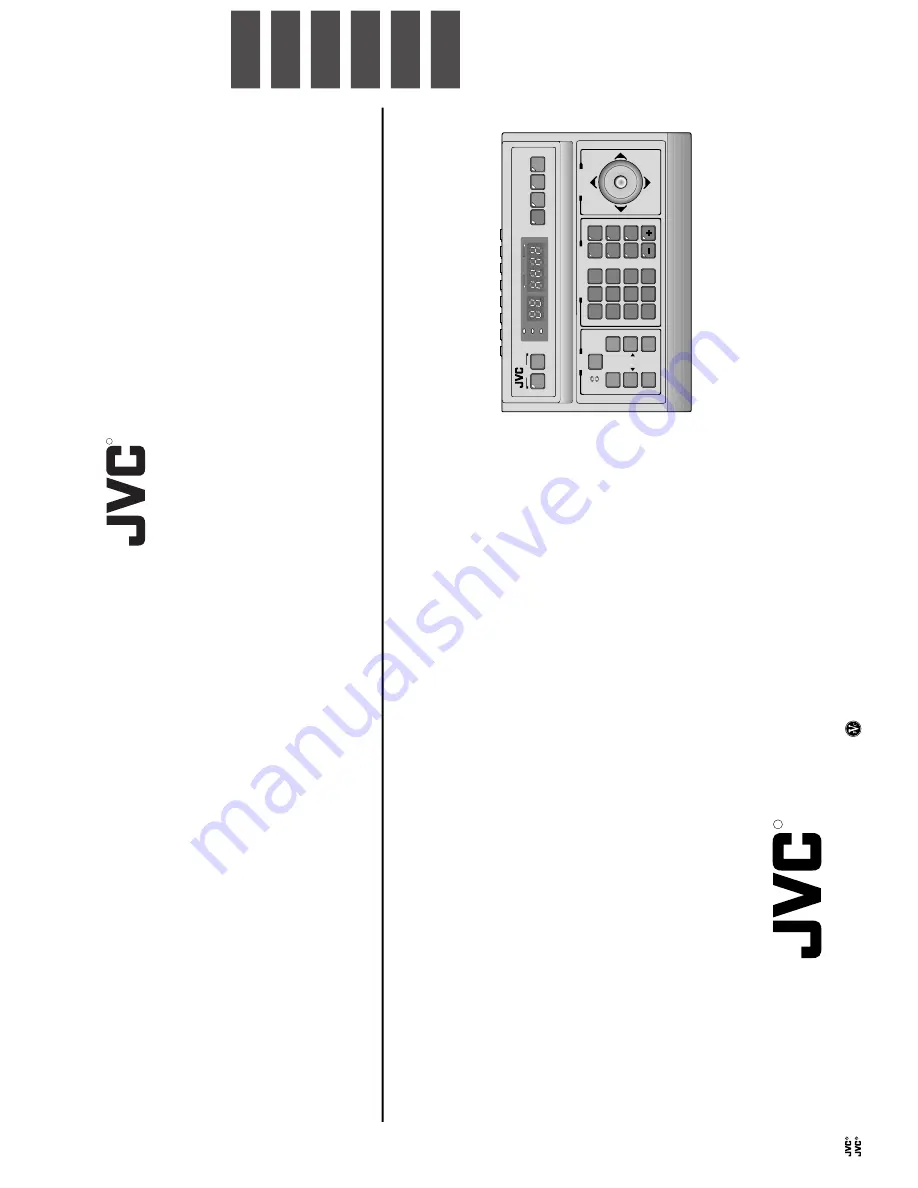 JVC RM-P2580 Instructions Manual Download Page 1