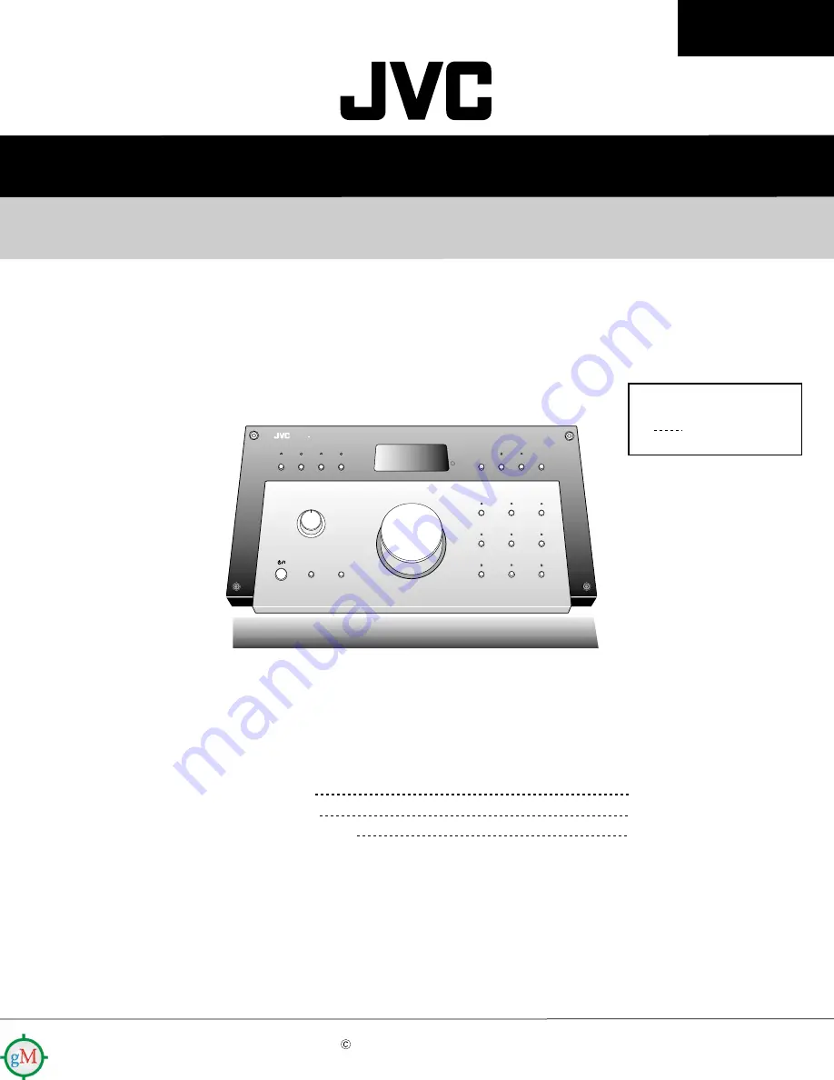 JVC RM-RE9000 Service Manual Download Page 1