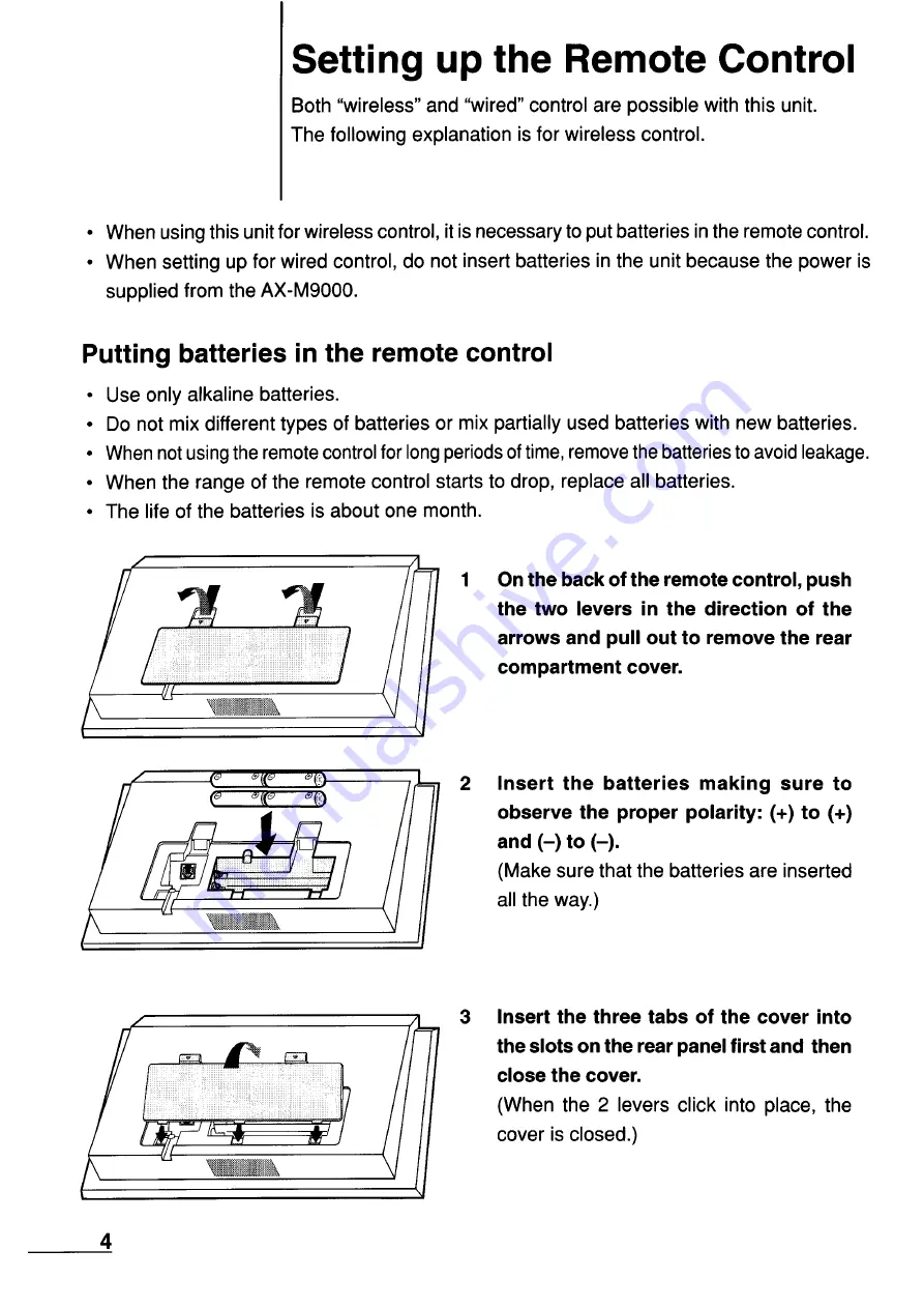 JVC RM-RE9000 Service Manual Download Page 25