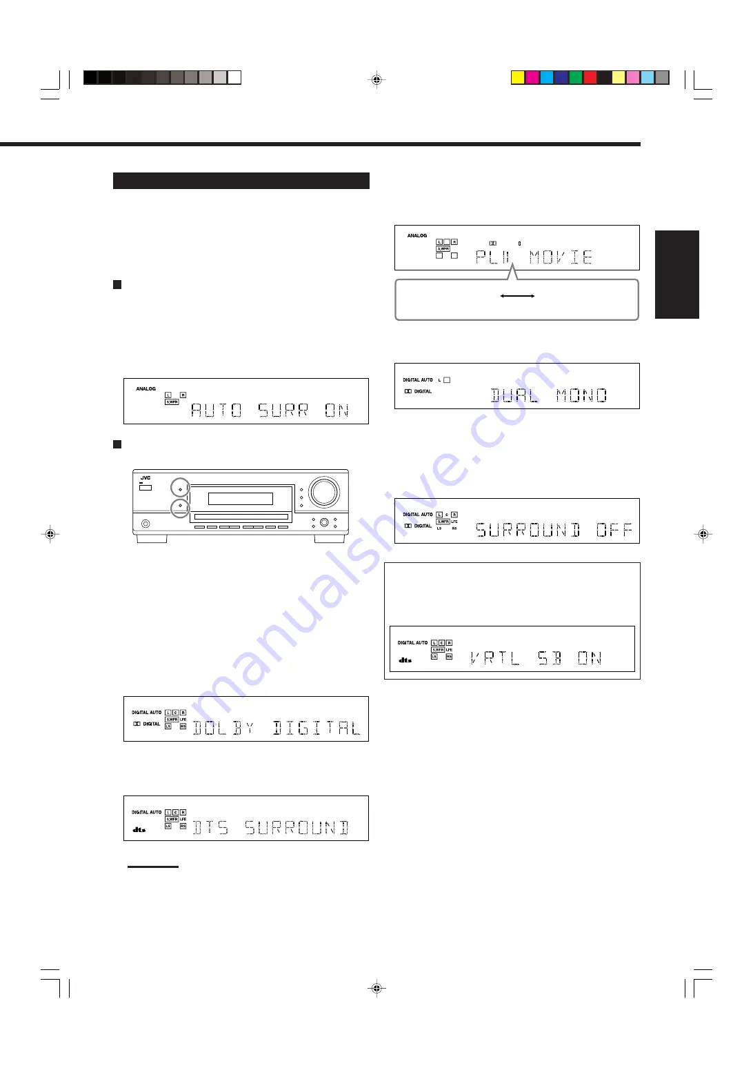 JVC RX-5042S Instructions Manual Download Page 69