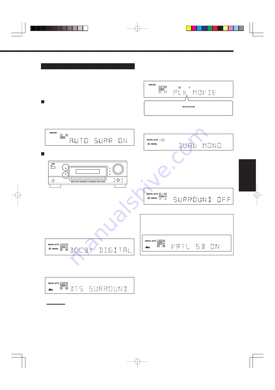 JVC RX-5042S Instructions Manual Download Page 145