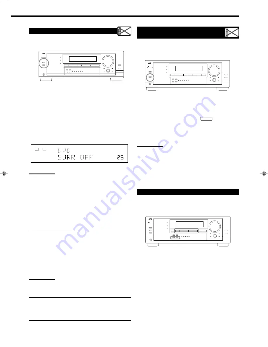 JVC RX-7042S Instructions Manual Download Page 17