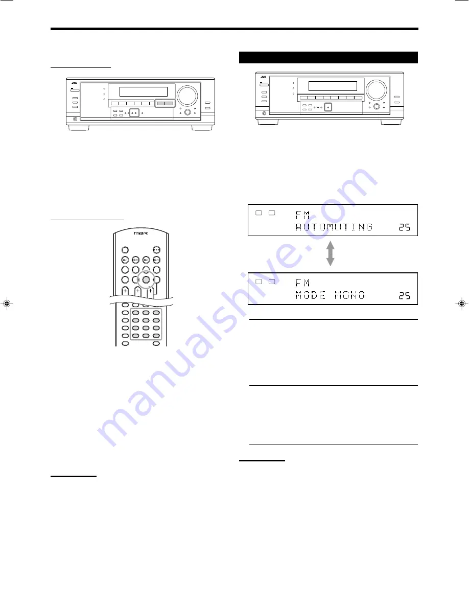 JVC RX-7042S Instructions Manual Download Page 22