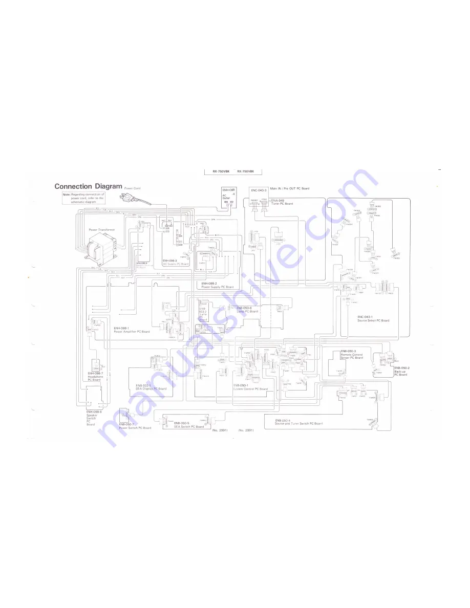 JVC RX-750VBK Service Manual Download Page 71