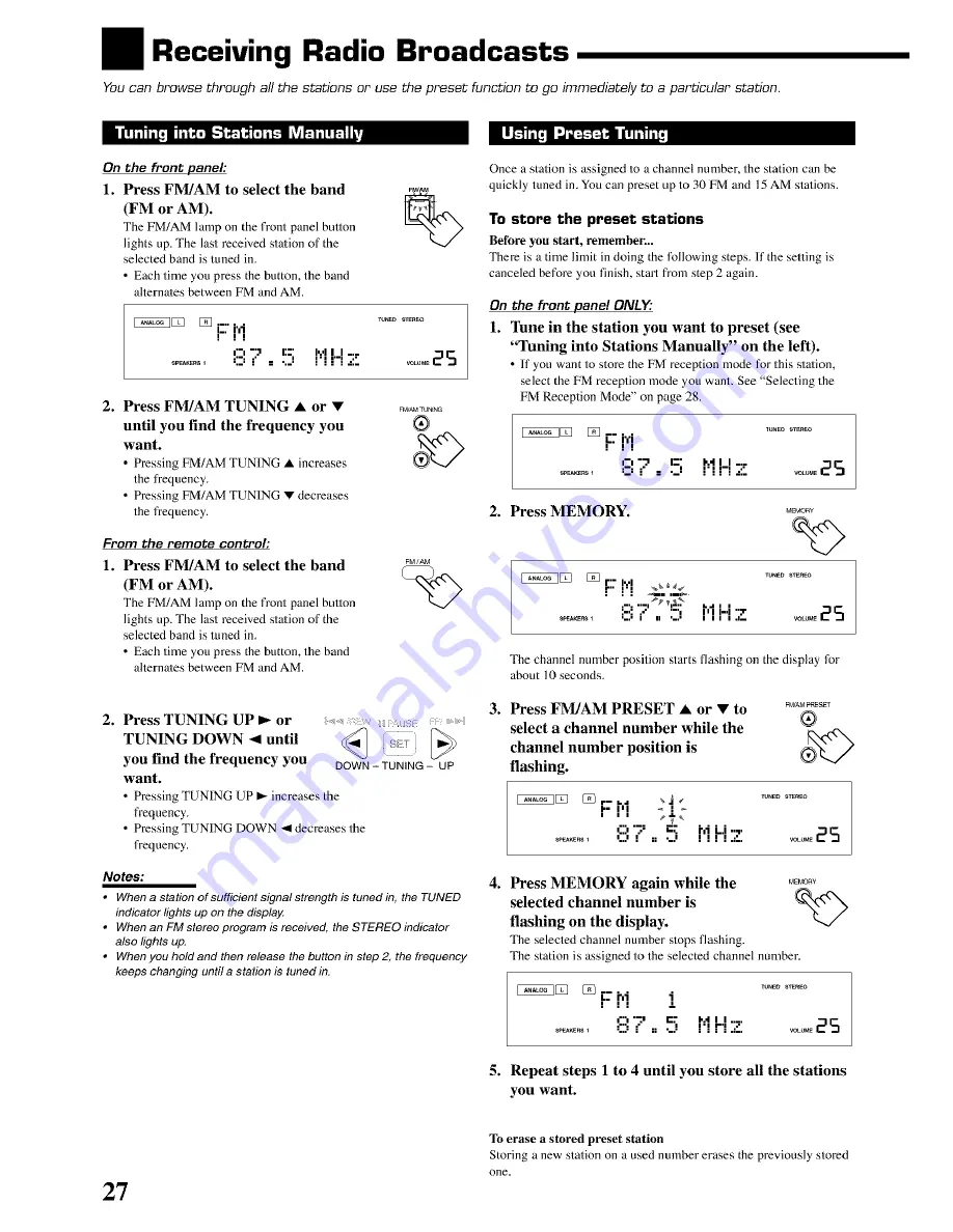 JVC RX-8020VBK Instructions Manual Download Page 30