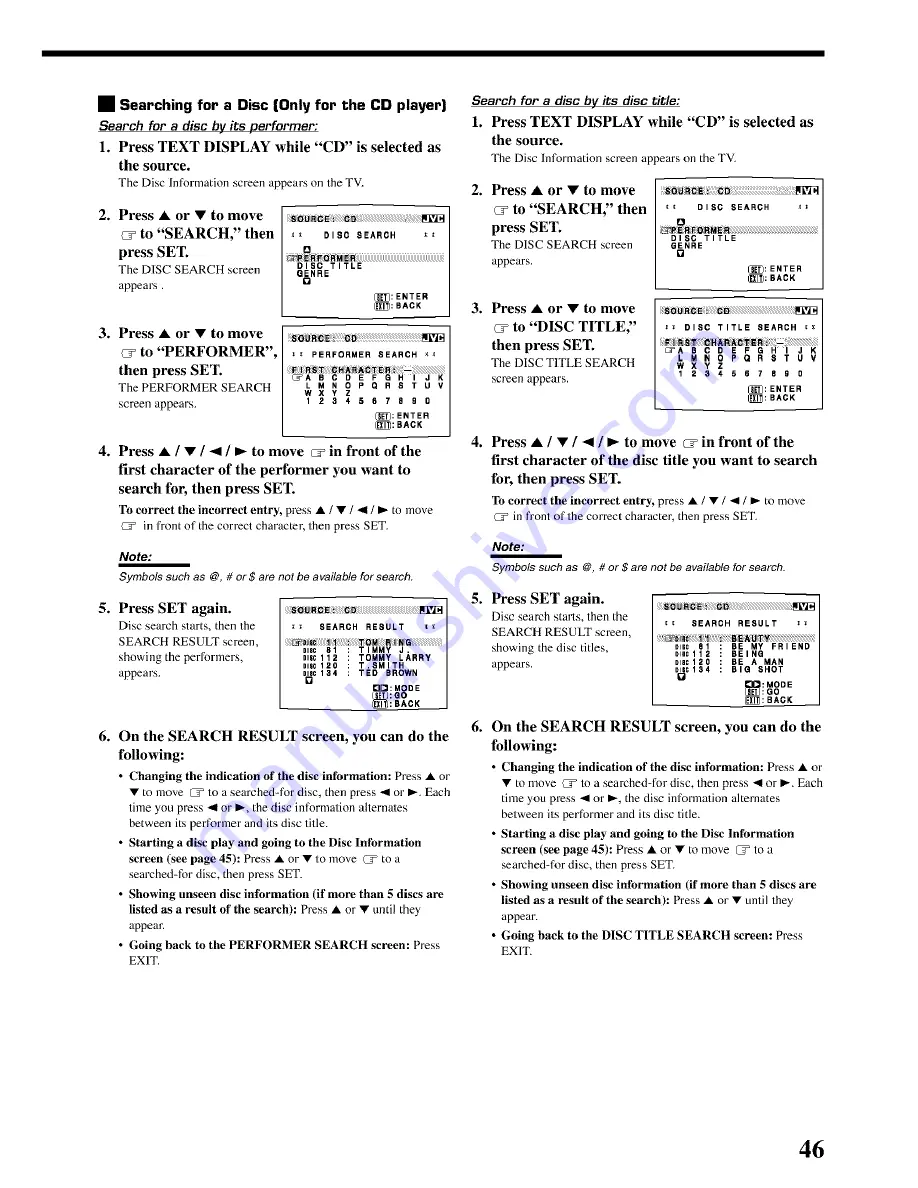 JVC RX-8020VBK Instructions Manual Download Page 49