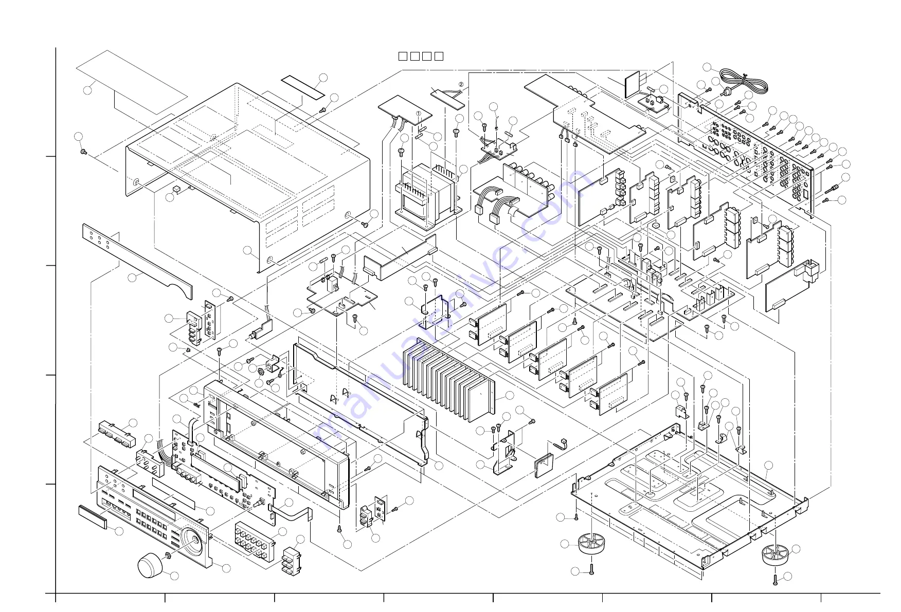 JVC RX-8022PSL Service Manual Download Page 57