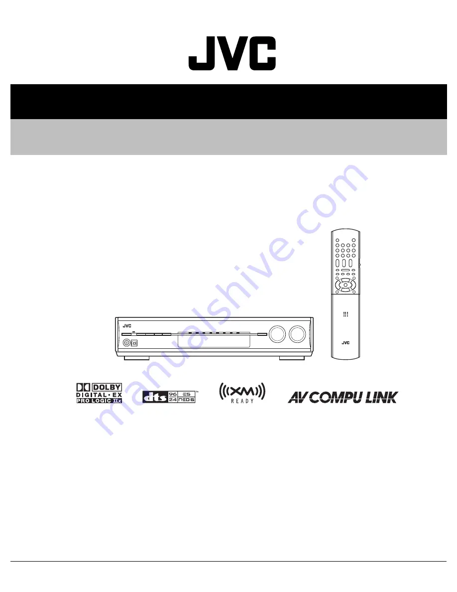 JVC RX-D211SJ Service Manual Download Page 1