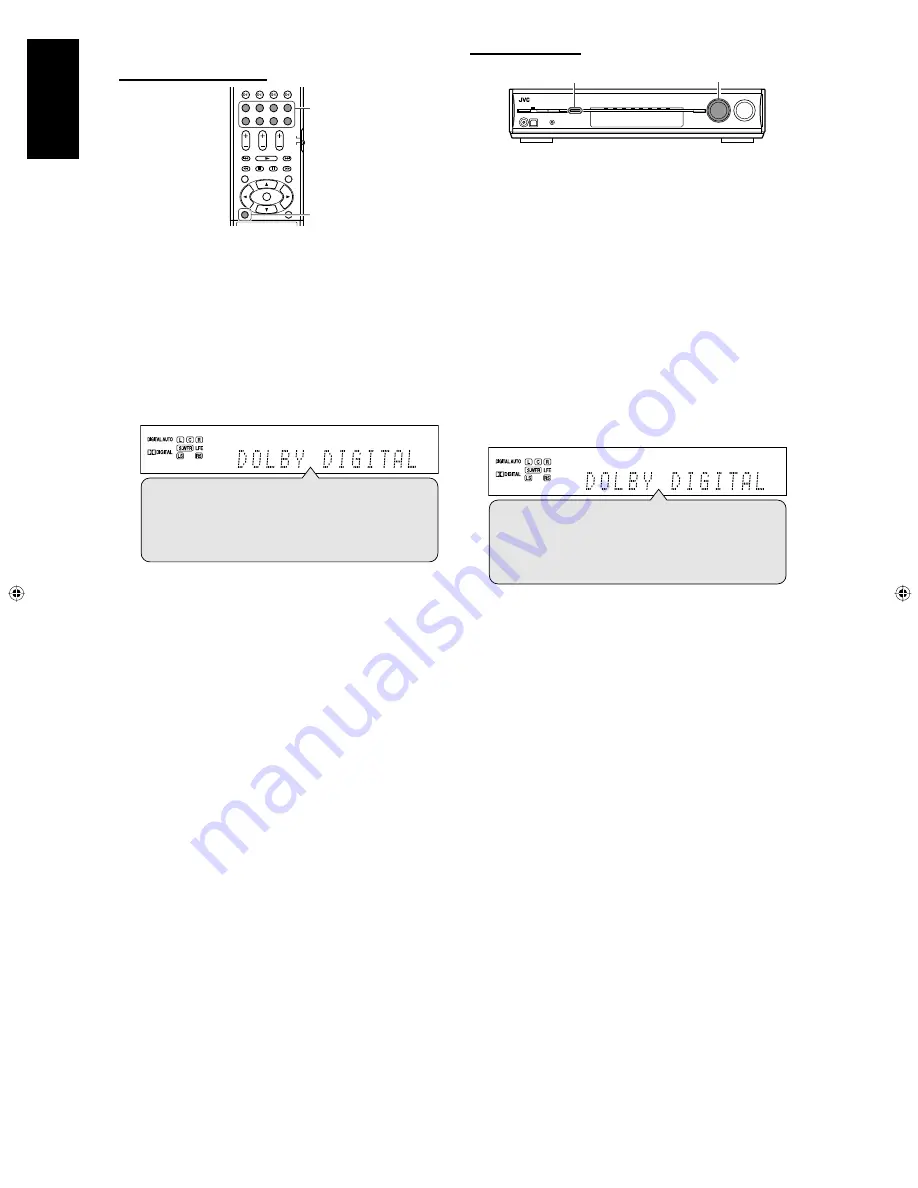 JVC RX-D411S - AV Receiver Instructions Manual Download Page 106