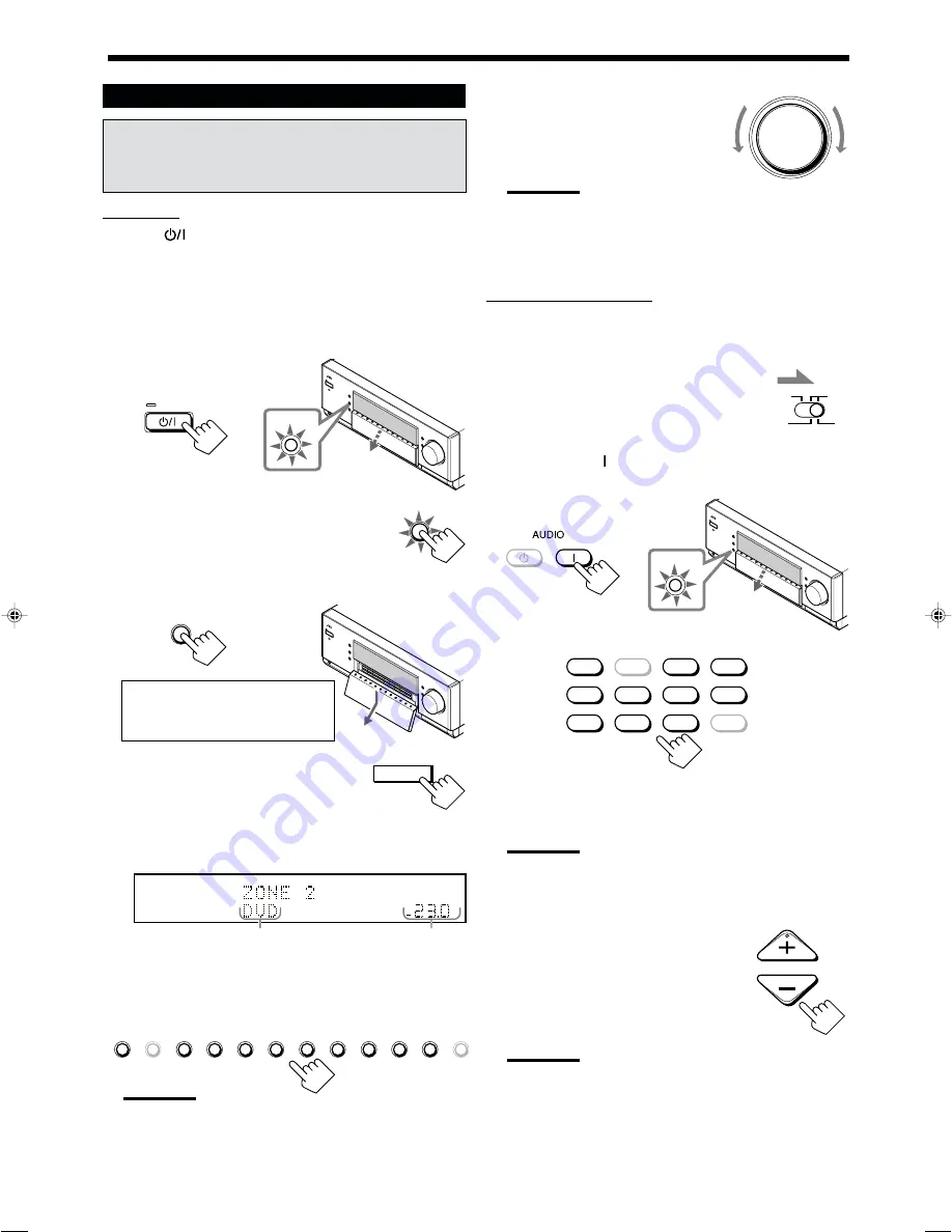 JVC RX-DP15B - AV Receiver Instructions Manual Download Page 24