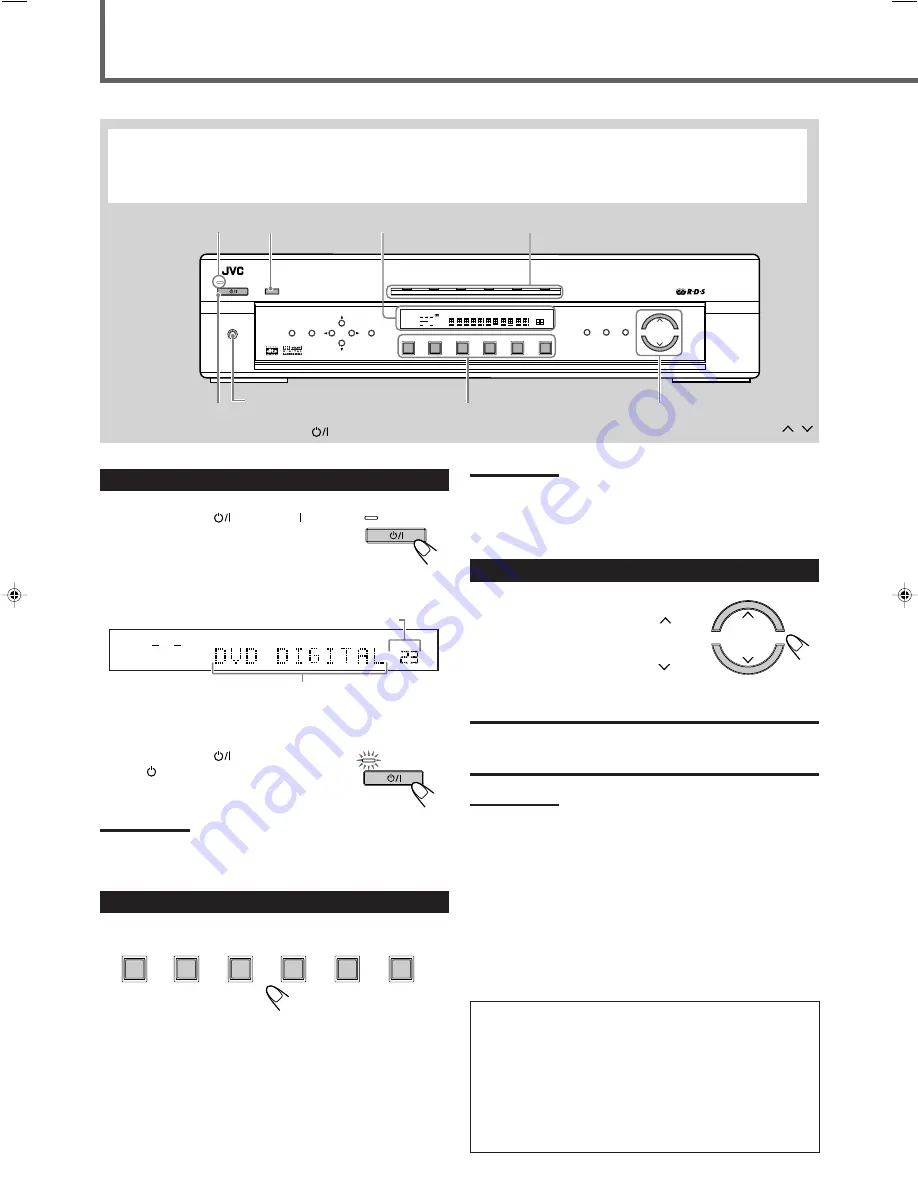 JVC RX-E111RSL Instructions Manual Download Page 14