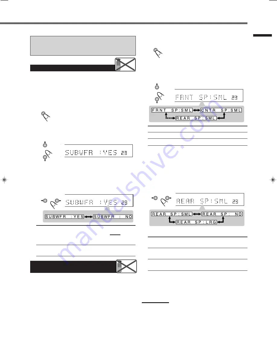 JVC RX-E111RSL Instructions Manual Download Page 19