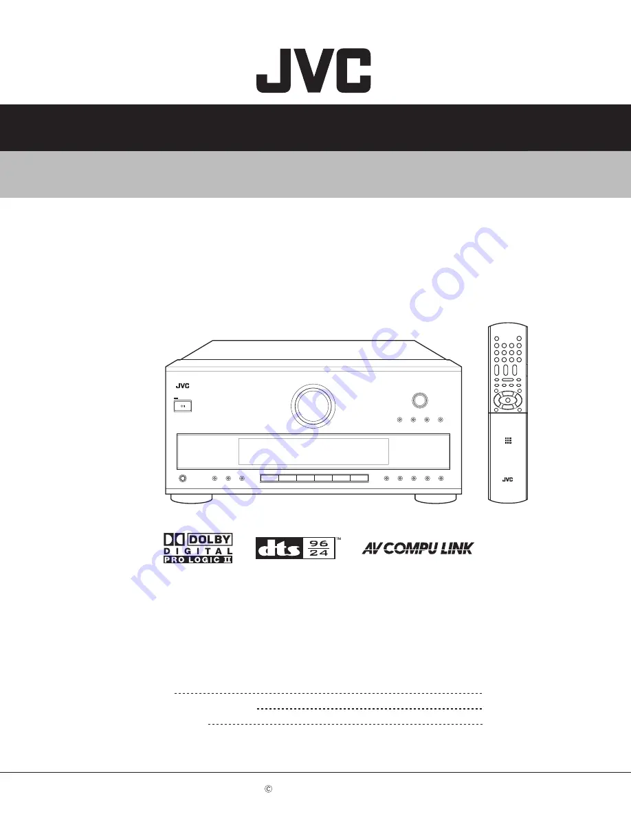 JVC RX-V7000UF Service Manual Download Page 17