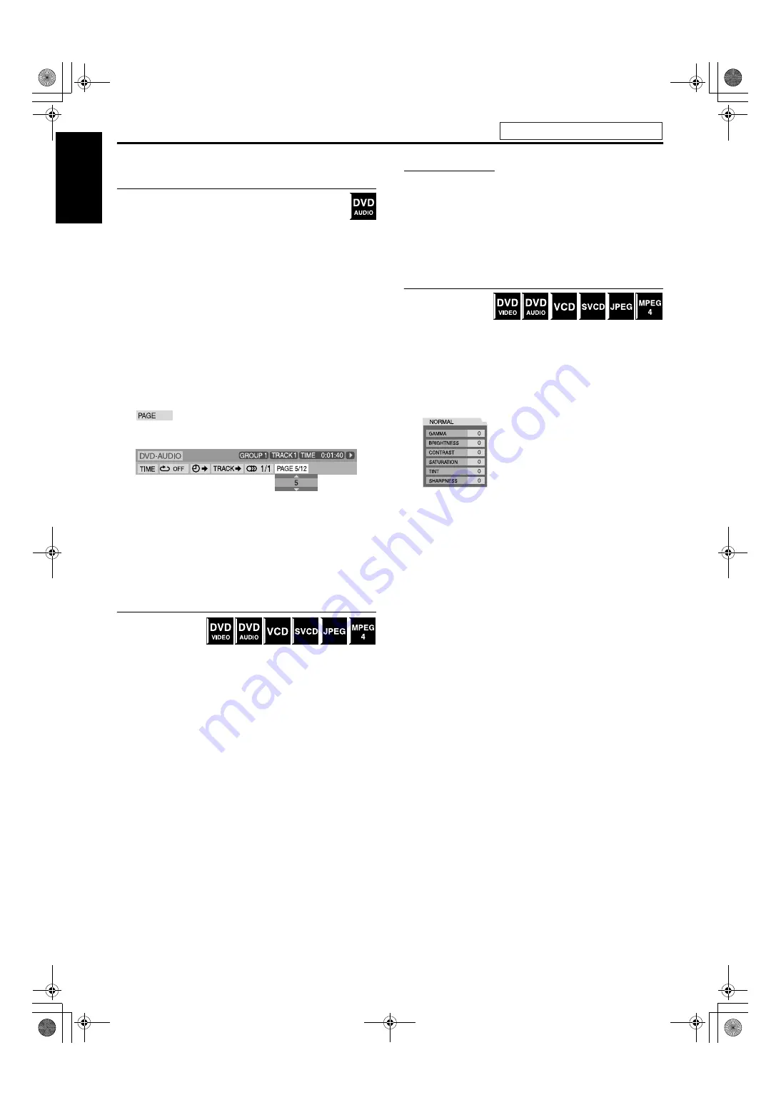 JVC SP-PWS7 Instructions Manual Download Page 34