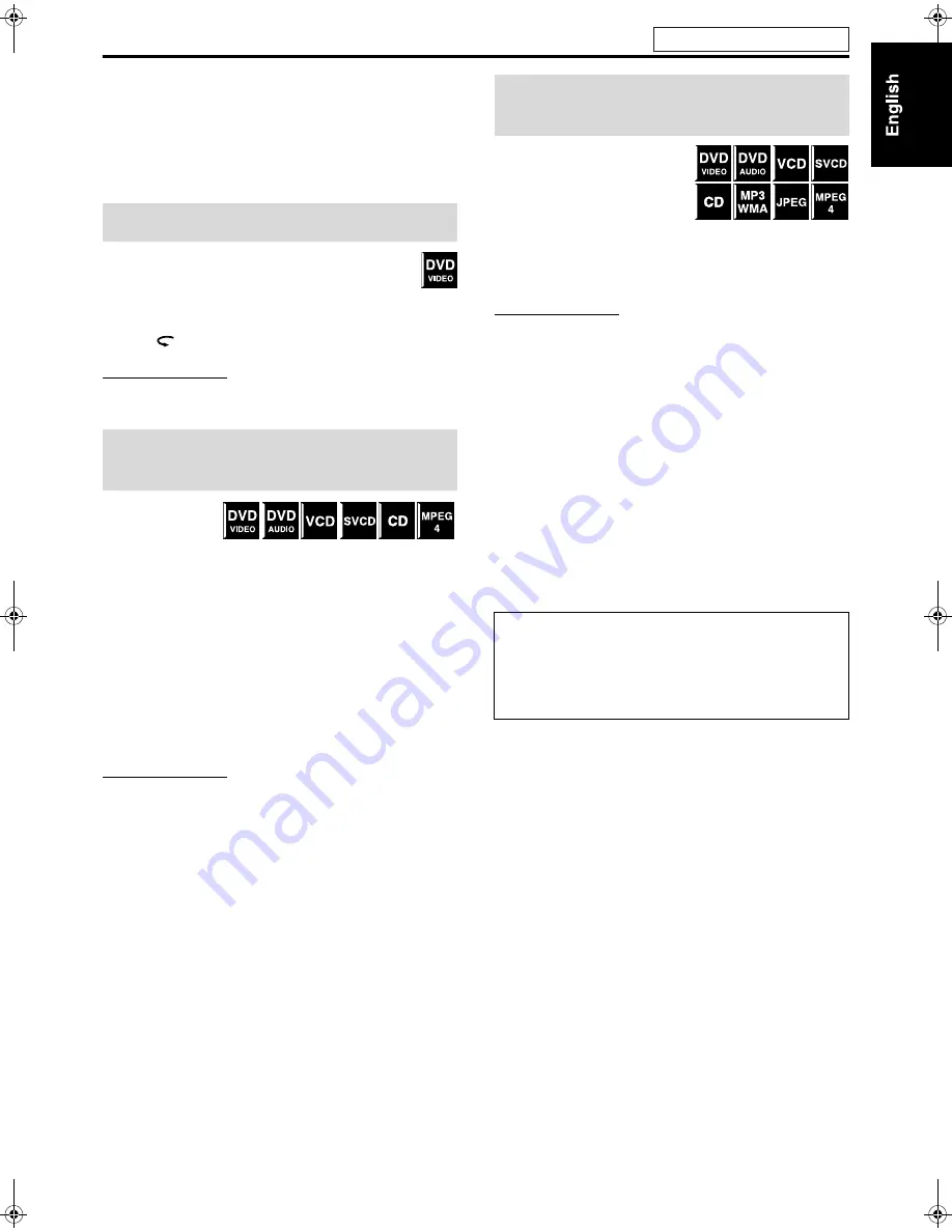 JVC SP-THS3F Instructions Manual Download Page 64