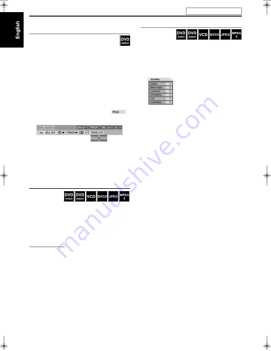 JVC SP-THS3F Instructions Manual Download Page 116