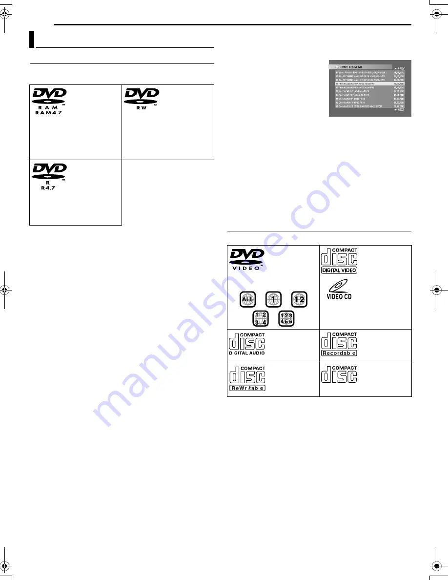 JVC SR-MV50US Instructions Manual Download Page 8