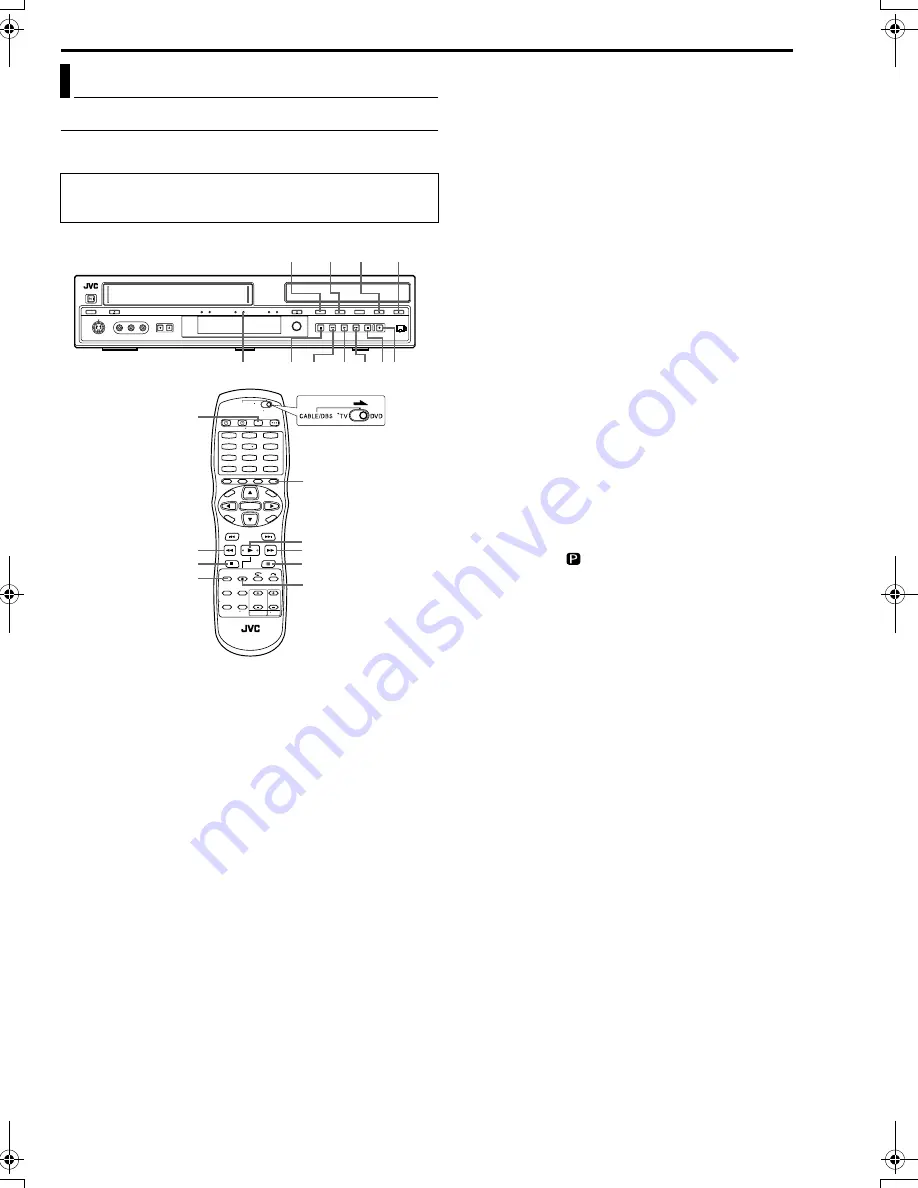 JVC SR-MV50US Instructions Manual Download Page 61