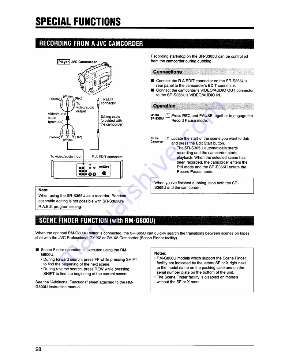 JVC SR-S365U Service Manual Download Page 32