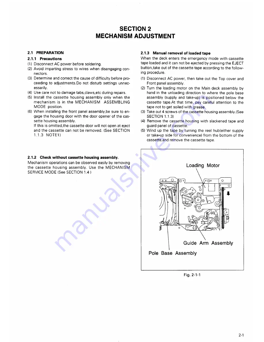 JVC SR-S365U Service Manual Download Page 67