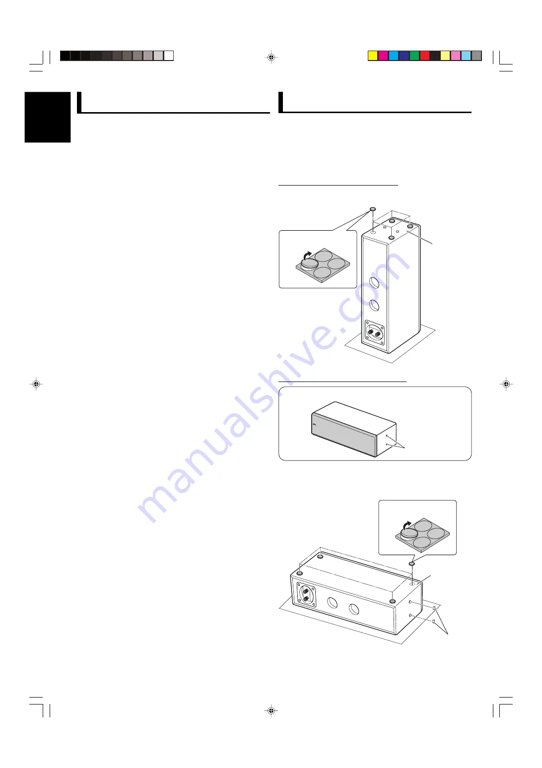 JVC SX-WD8 - Left / Right CH Speakers Instructions Manual Download Page 2