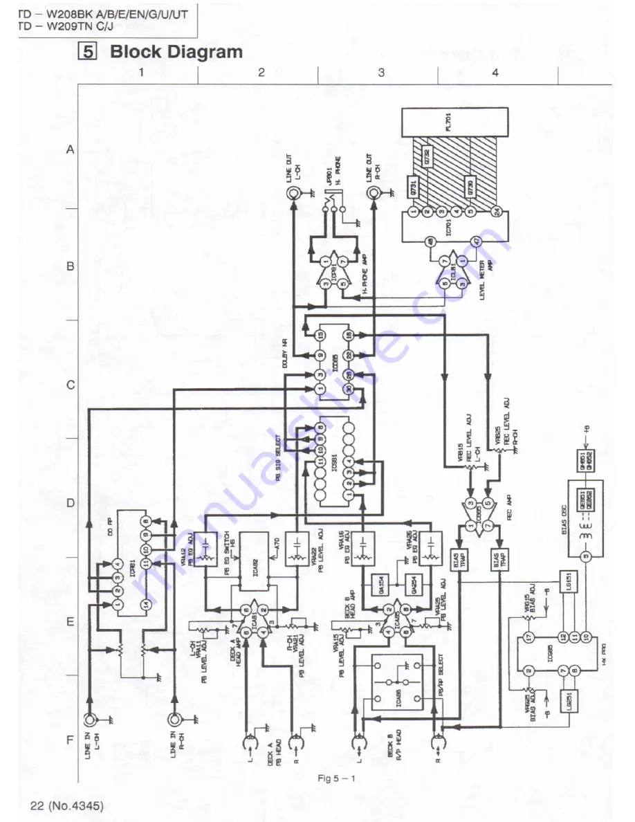 JVC TD-W208BK Service Manual Download Page 18